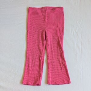 george ribbed flare leggings cotton stretch pink 3T toddler girls